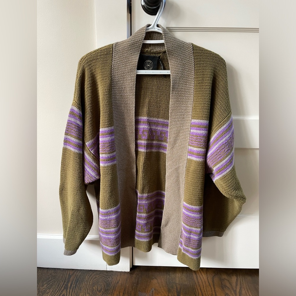 Urban Outfitters vintage-style drape spring/summer sweater
